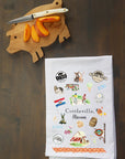 Cottleville Missouri Collage Kitchen Towel