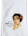 Drink About It Kitchen Towel
