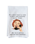 Dog's birthday party Kitchen Towel