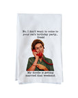Doodle Getting Married Kitchen Towel