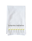 Dog Wine Kitchen Towel
