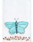 Blue Butterfly Kitchen Towel