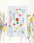 Floral Collage Kitchen Towel