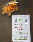 Golf Collage Kitchen Towel