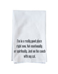 Really Good Place Cat Kitchen Towel
