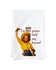 Hold My Horses Kitchen Towel