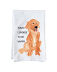 To Be Happy Dog Kitchen Towel