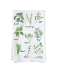 Herb Collage Kitchen Towel