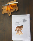 Here We Sit Kitchen Towel