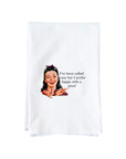 Happy With A Twist Kitchen Towel