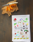 Illinois Collage Kitchen Towel