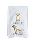 Inhale Exhale Kitchen Towel