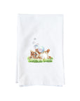 Kitten and Bubbles Kitchen Towel