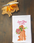 Love You Bunches Kitchen Towel