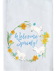 March Wreath with Options Kitchen Towel