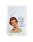 Not Dog Person Kitchen Towel