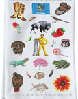 Oklahoma Collage Kitchen Towel