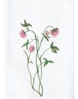 Pink Clovers Kitchen Towel