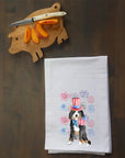 Patriotic Doodle Kitchen Towel