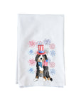 Patriotic Doodle Kitchen Towel