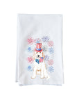 Patriotic Doodle Kitchen Towel