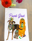Pawdi Gras Kitchen Towel