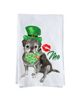 Pug Kiss Me Kitchen Towel