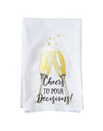 Cheers to Pour Decisions Kitchen Towel