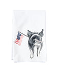 Patriotic Piggy Kitchen Towel