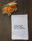 Remember Passwords Kitchen Towel