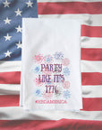 Party Like It's 1776 Kitchen Towel