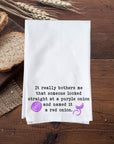 Purple Onion Kitchen Towel