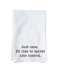 Spiral into control Kitchen Towel