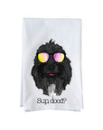 Sup Dood Black Kitchen Towel