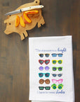 The Summer's So Bright Kitchen Towel