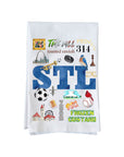 Saint Louis Collage Kitchen Towel