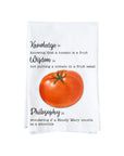 Tomato is a Fruit Knowledge Kitchen Towel