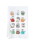 Tea Kettle Collage Kitchen Towel