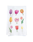Tulips Collage Kitchen Towel