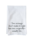 Two margaritas Kitchen Towel