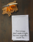 Two margaritas Kitchen Towel