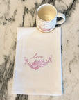 Floral Mug + Towel Gift Set