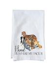 Where My Pack Is Kitchen Towel
