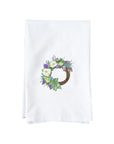 Wreath With Bow Kitchen Towel
