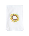 Yellow Wreath Kitchen Towel