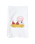 Bunny Gets Credit Kitchen Towel