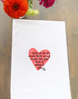 So much love doesn't all fit Kitchen Towel