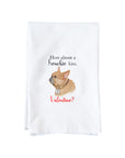 Frenchie Kiss Valentine Kitchen Towel