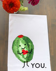 Olive You Kitchen Towel