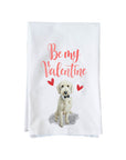 Be My Valentine Doodle Kitchen Towel